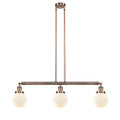 Antique Copper 3 Light Island Light Y145297