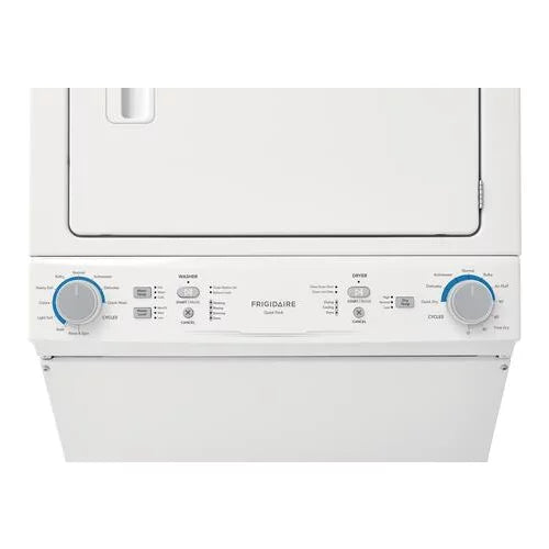 White Electric Laundry Center with 3.9 cu. ft. Washer and 5.6 cu. ft. Dry Capacity S2930