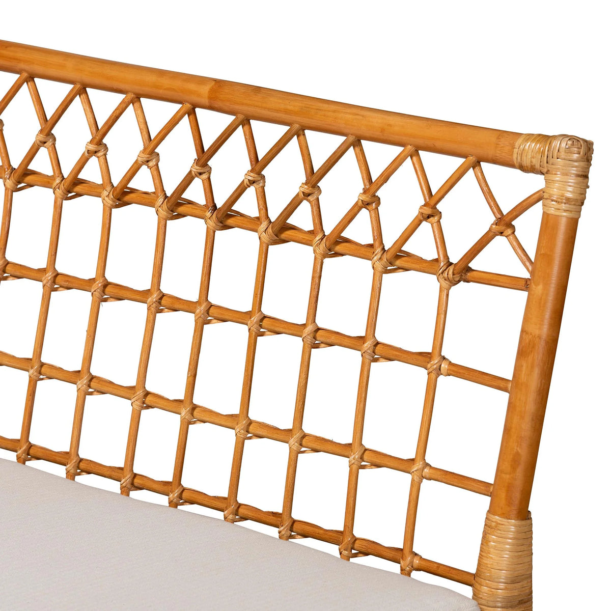 Honey Rattan 4-Piece Dining Nook Set U620781