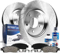 Front Brake Kit Ceramic Brake Rotors and Pads 12.64 inch J216772
