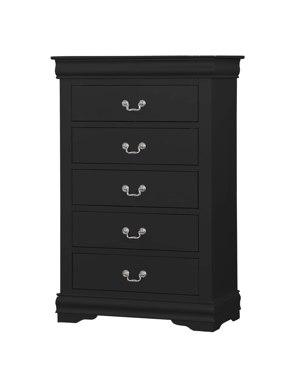 5-Piece Bedroom Set Bed Dresser Chest 2 Nightstands V184