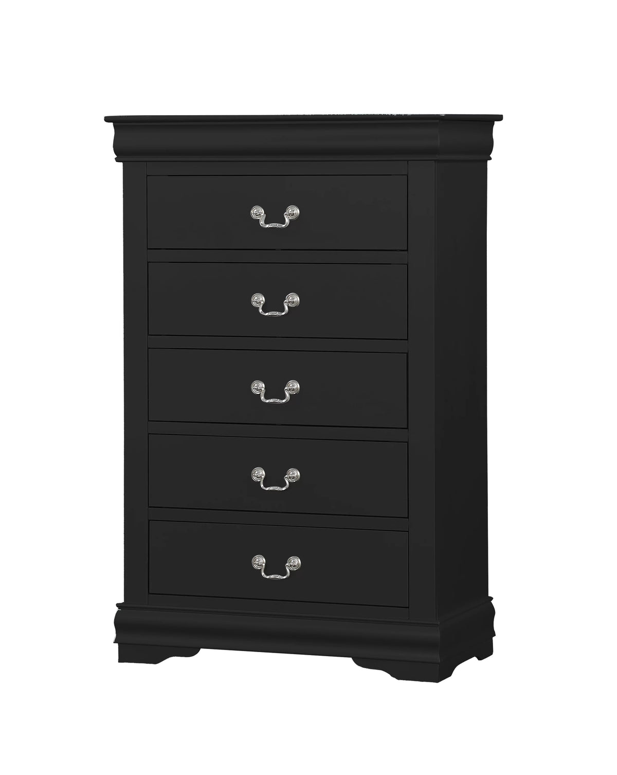 5-Piece Bedroom Set Bed Dresser Chest 2 Nightstands V184