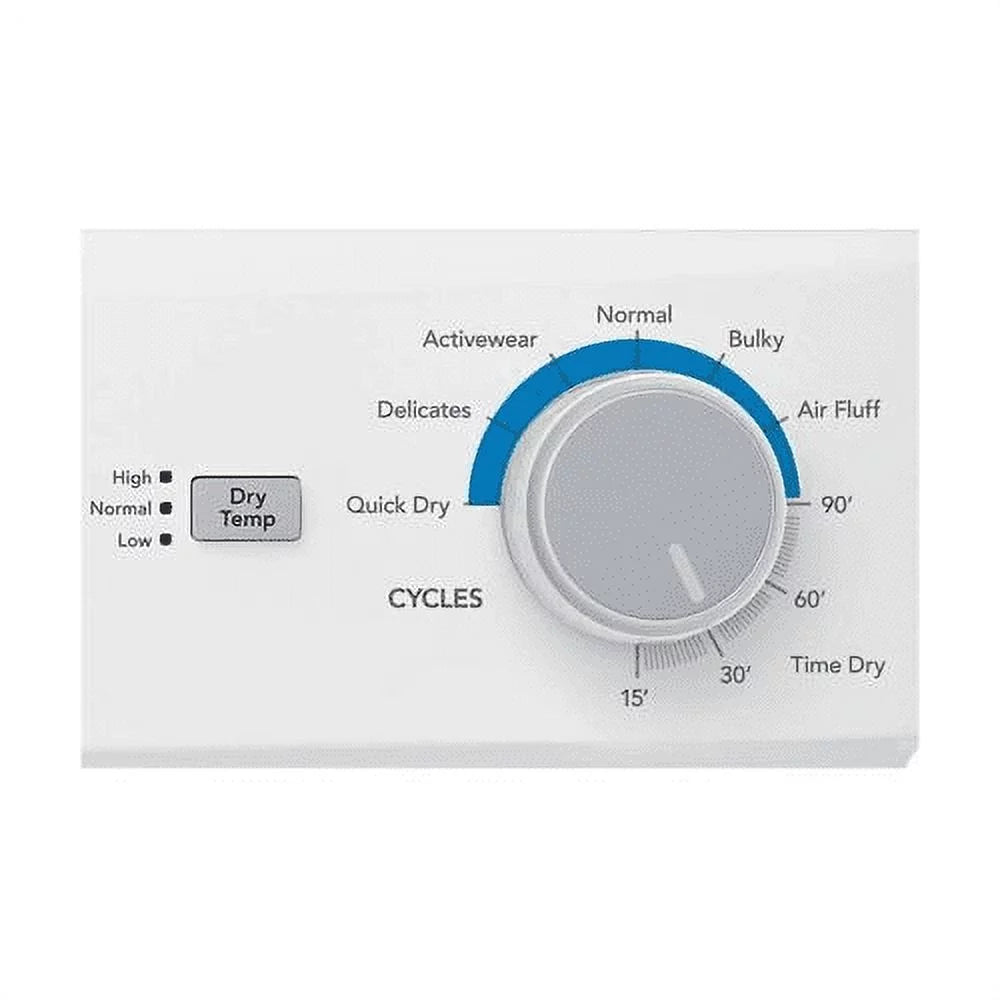 White Electric Laundry Center with 3.9 cu. ft. Washer and 5.6 cu. ft. Dry Capacity S2930