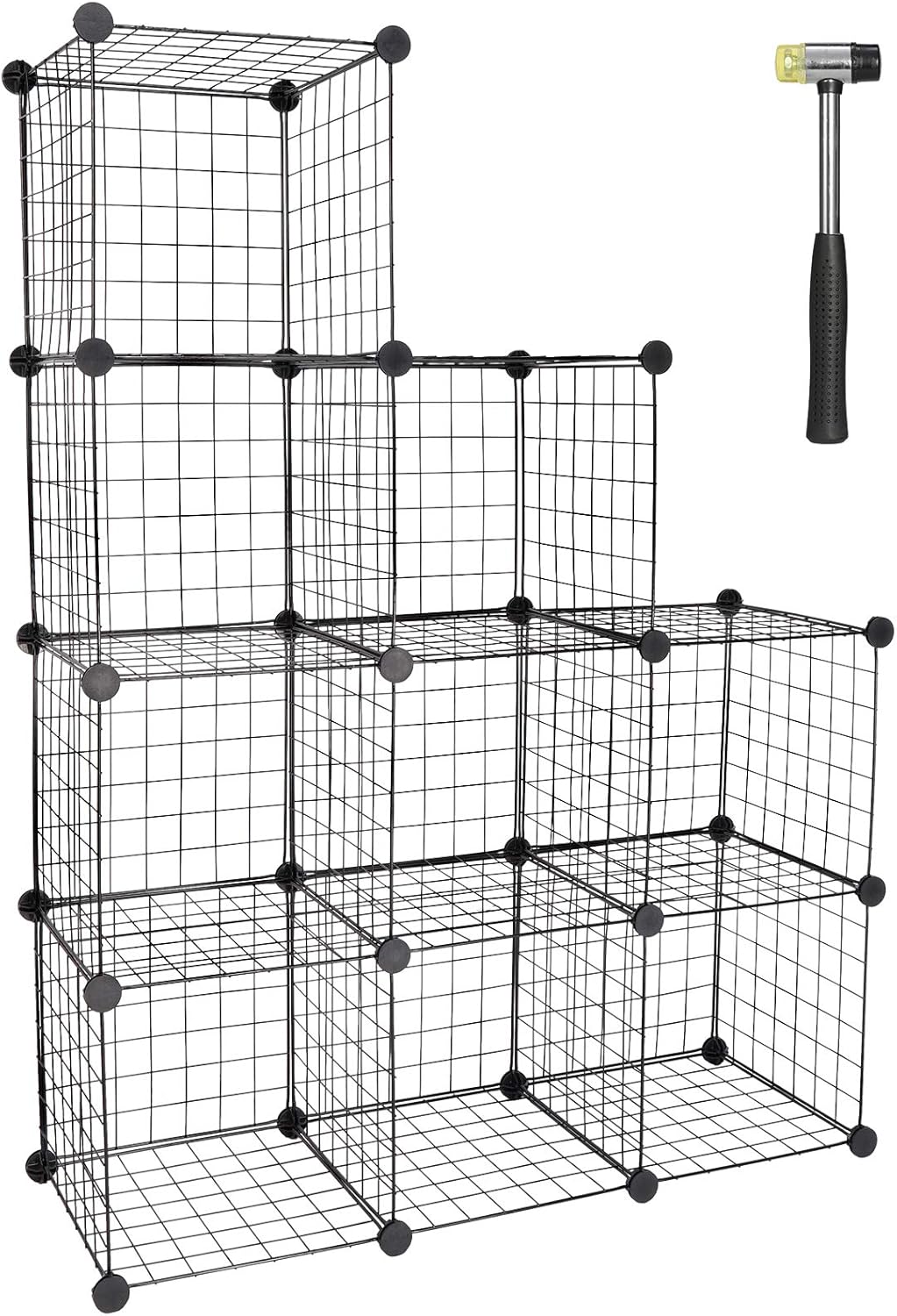 20-Cube Modular Wire Cube Storage Organizer E7475