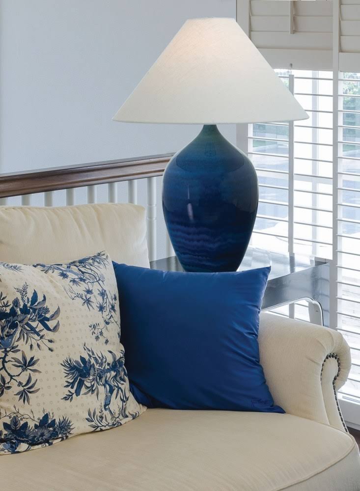 27 inch One Light Stoneware Table Lamp A789