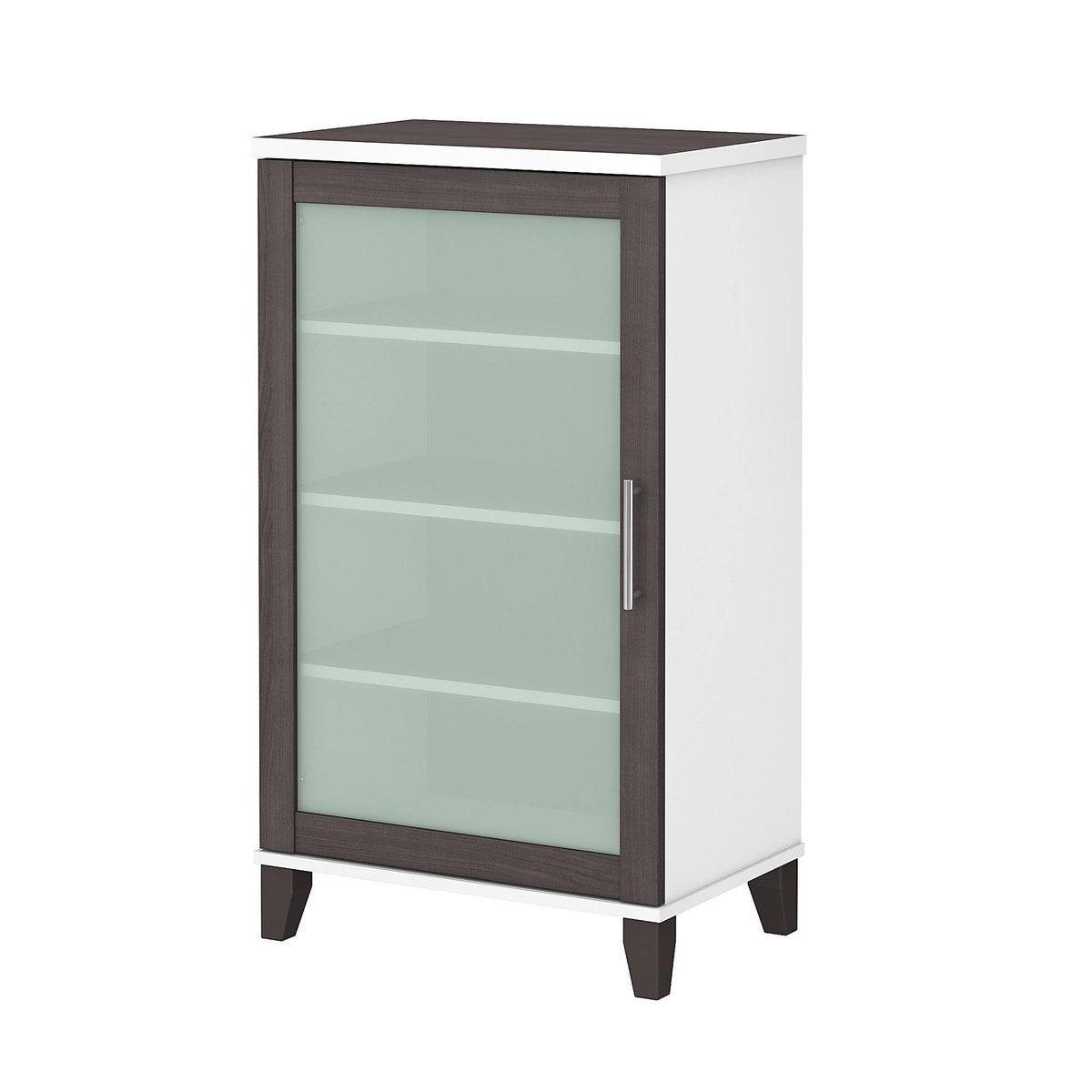 Ash Gray Media Storage Cabinet D68225