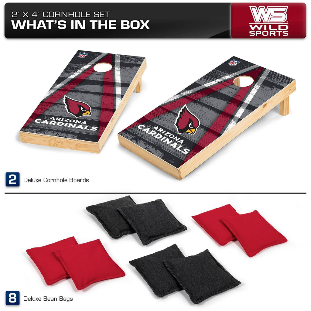 Arizona Cardinals Cornhole Board Q238699