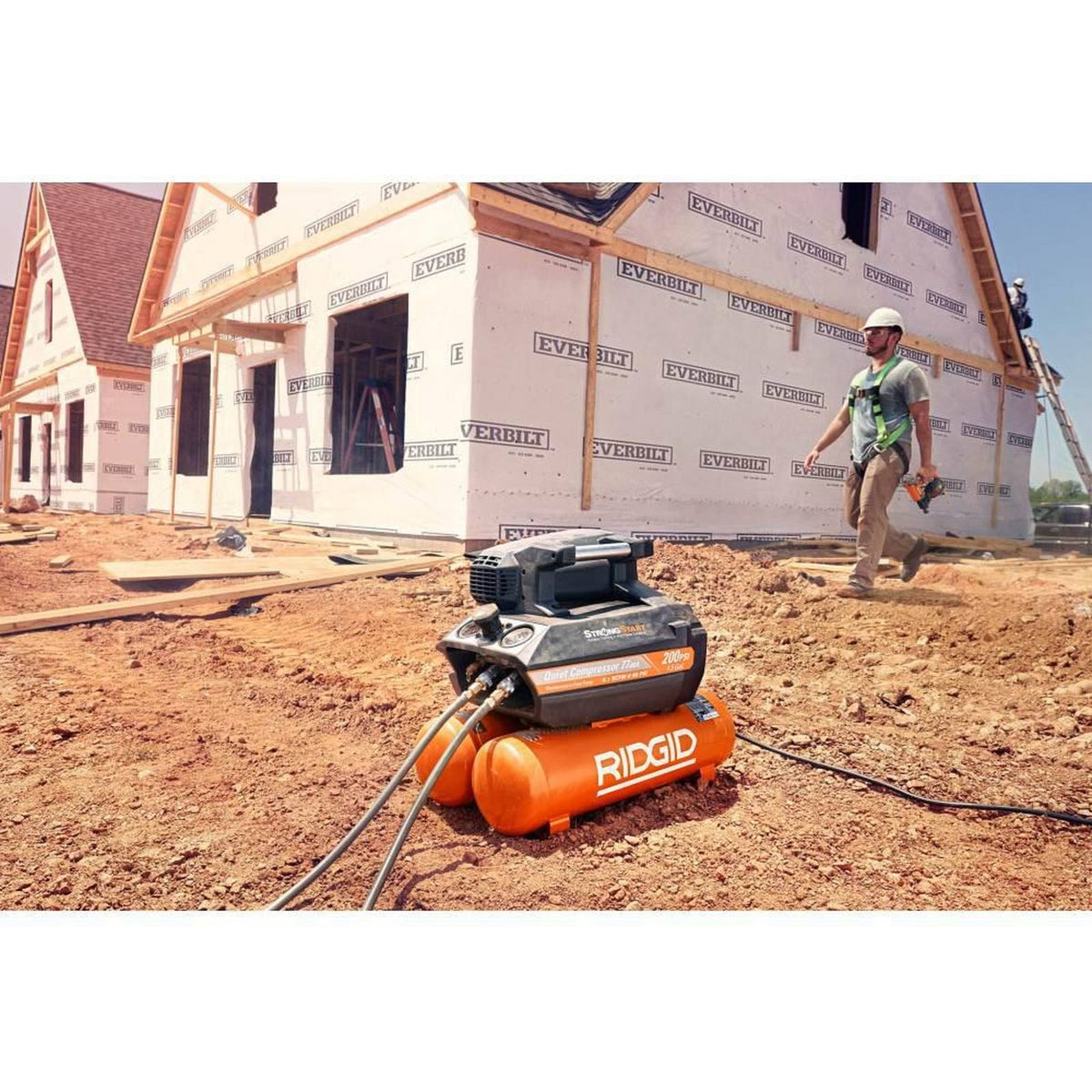 4.5 gal. Portable Electric Quiet Air Compressor Y4720