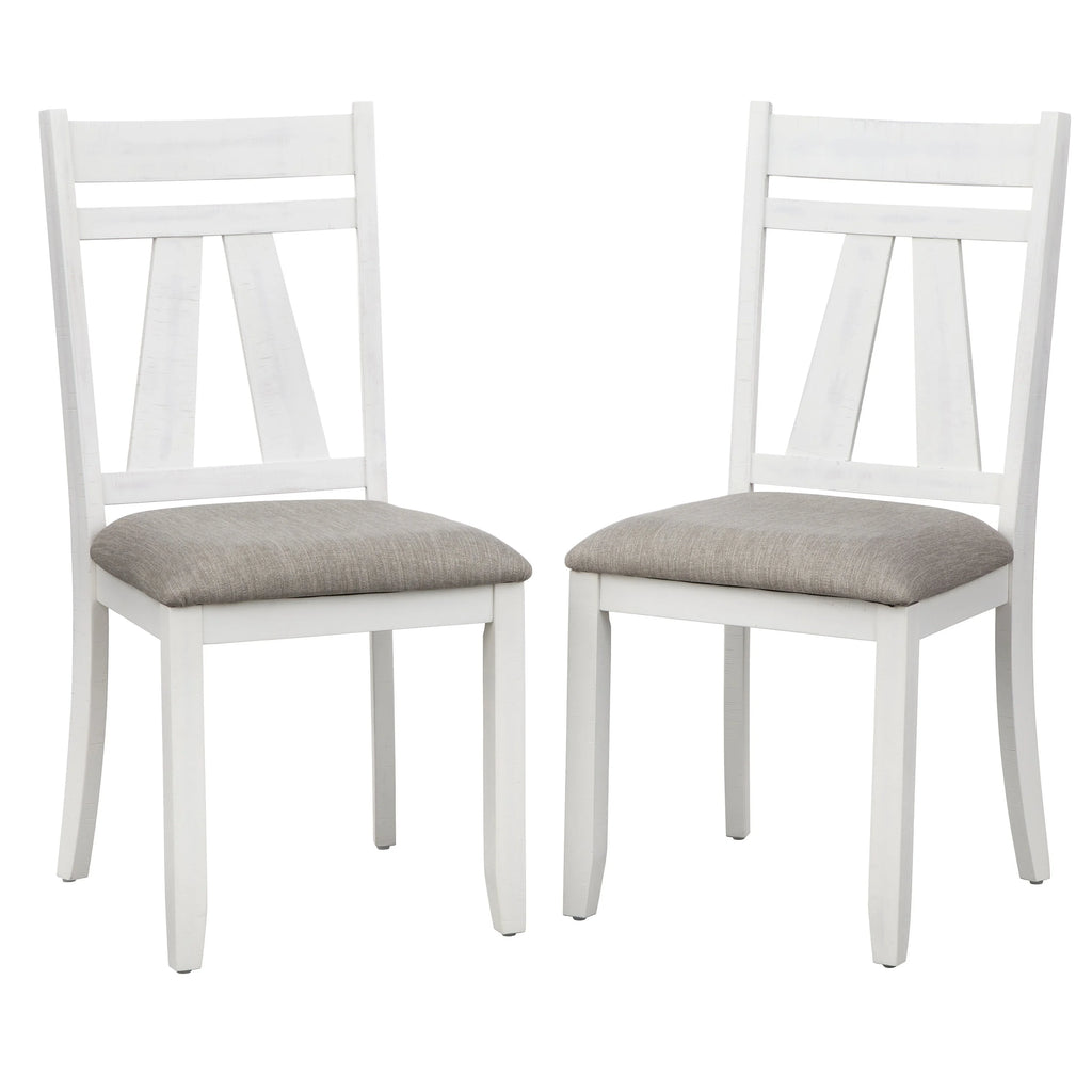 Solid Wood Dining Chairs Set of 2 J109619