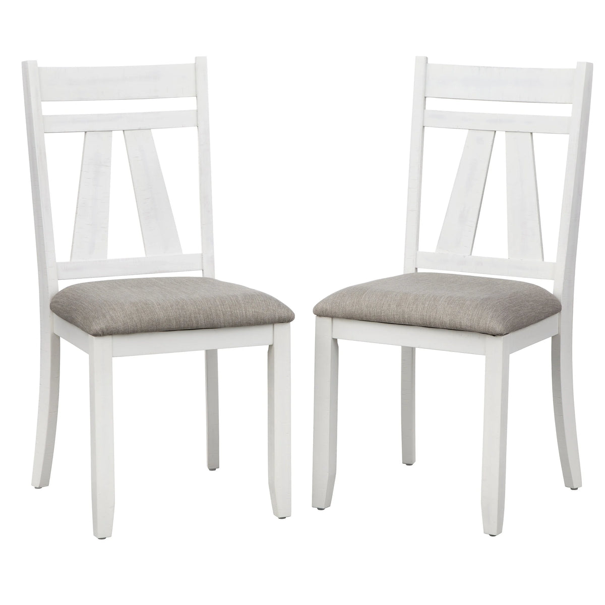 Solid Wood Dining Chairs Set of 2 J109619