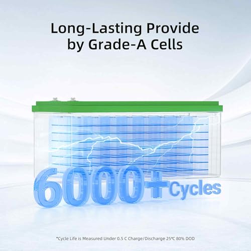 12V 100Ah LiFePO4 Deep Cycle Battery U82144