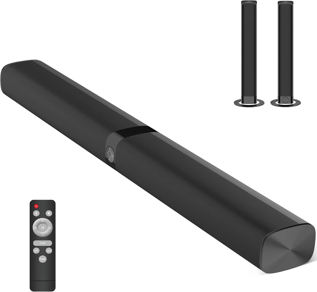 Sound Bar with Bluetooth 5.0 and 4 Speakers O7494