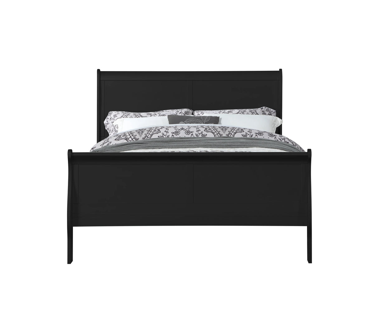 5-Piece Bedroom Set Bed Dresser Chest 2 Nightstands V184