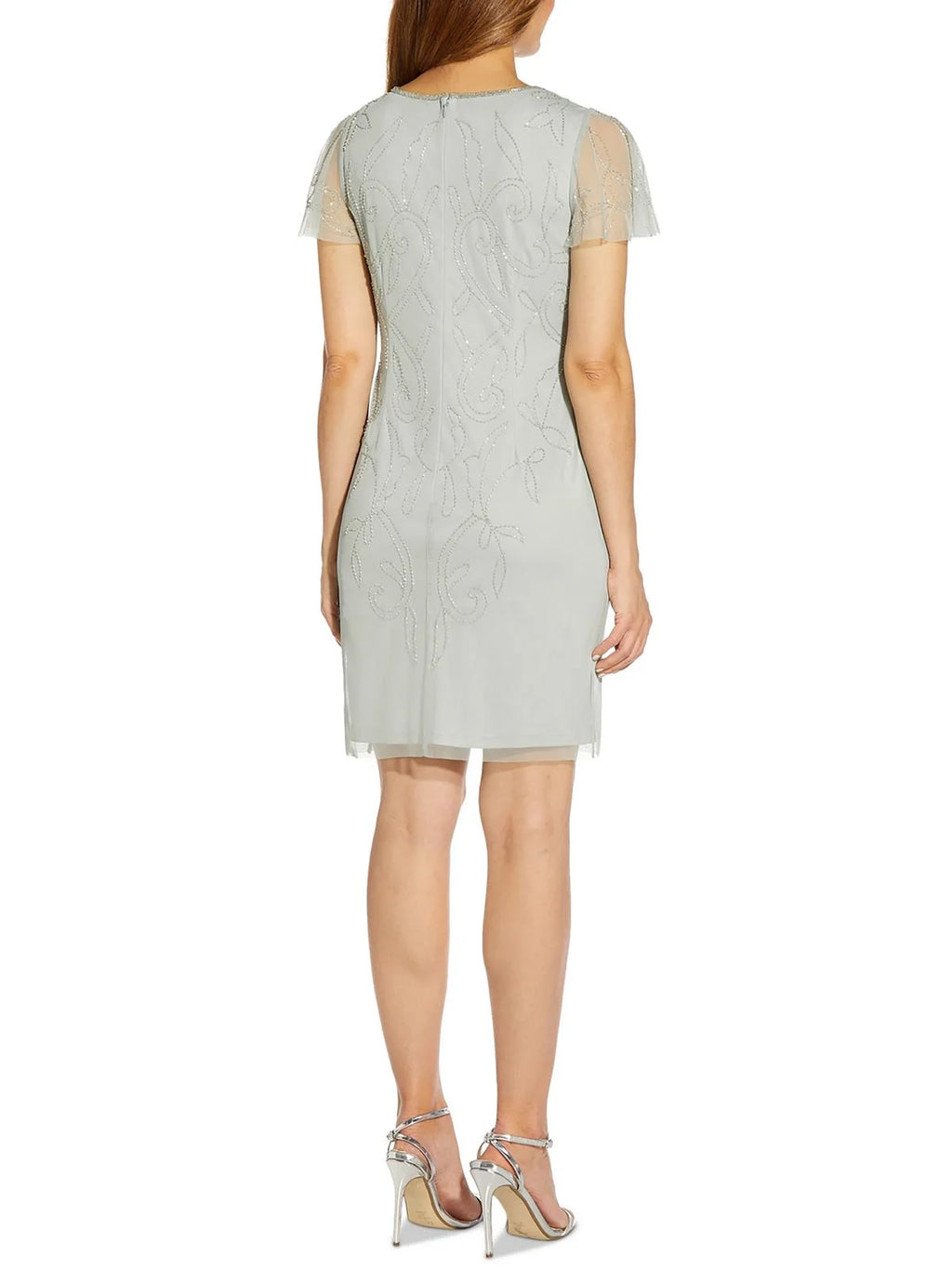 Beaded Short Cocktail Dress M5465