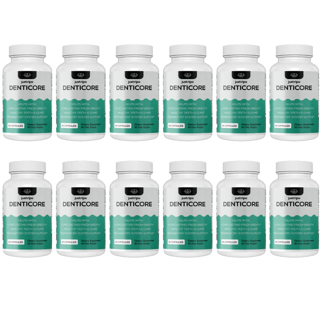 Dental Health Supplement 12 Bottles T1387