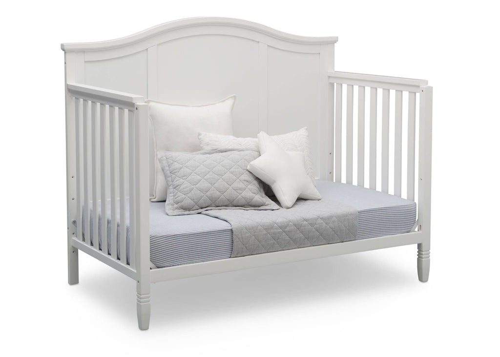 4-in-1 Convertible Crib Gray V840434