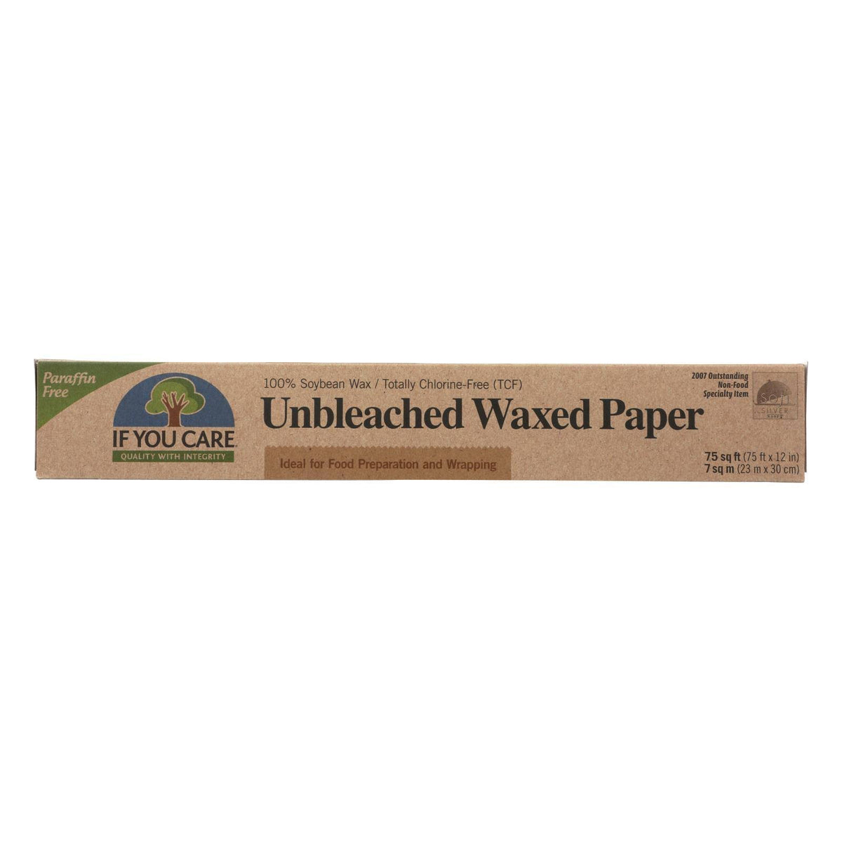 Waxed Paper Natural, Case of 12, 75 Sq. ft. P709