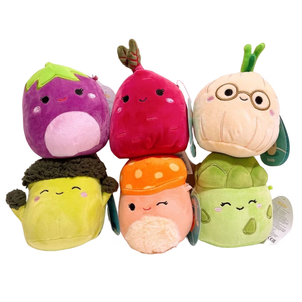 Squishmallow Vegetable Squad Set of 6 Stuffed Plush Z74793