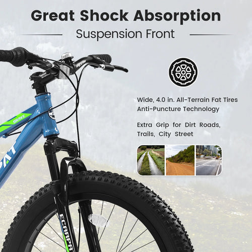 24 inch Fat Tire Mountain Bike V599989
