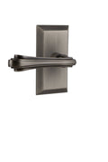Antique Pewter Privacy Door Lever Set I850014