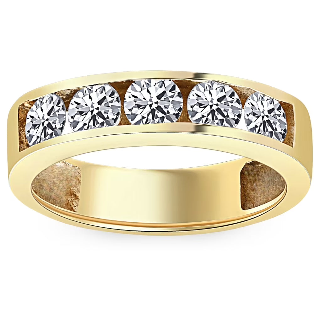 14K Gold Diamond Wedding Ring X90899