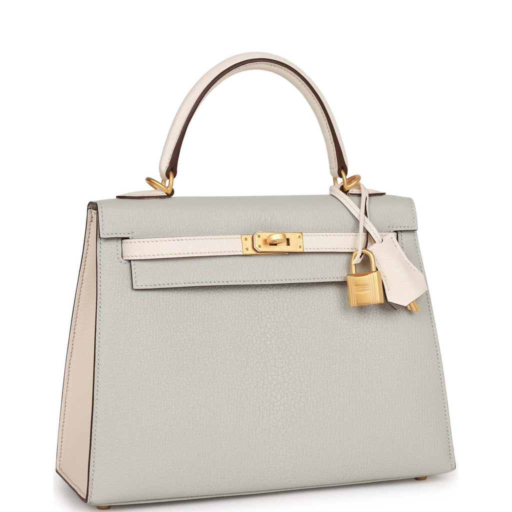 Kelly Sellier 25 Gris Perle and Nata Chevre T2758