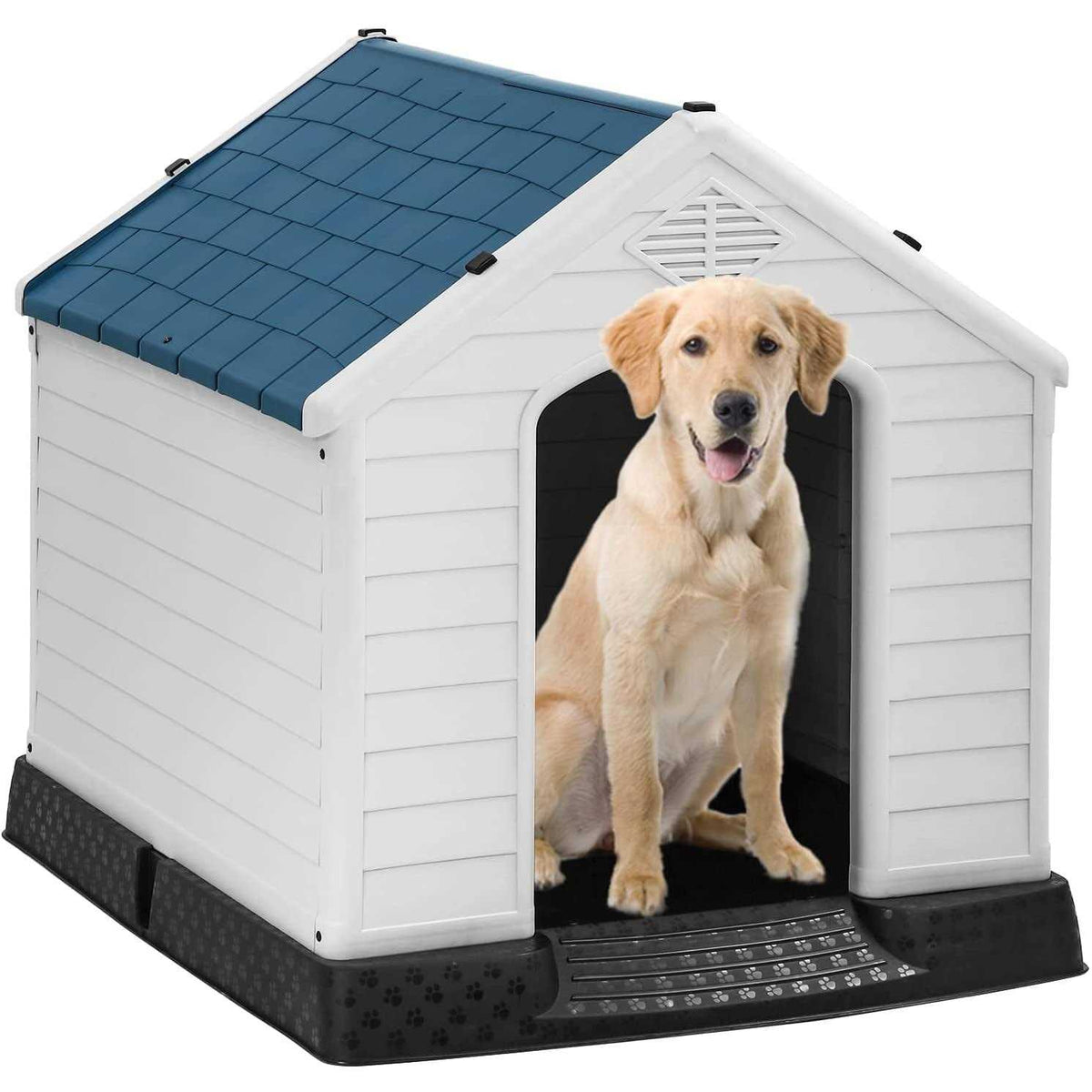 Large Plastic Insulated Dog House K6941