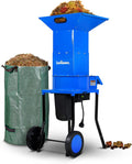 Electric Leaf Mulcher Shredder 120V AC 11" Cutting Blade A3196