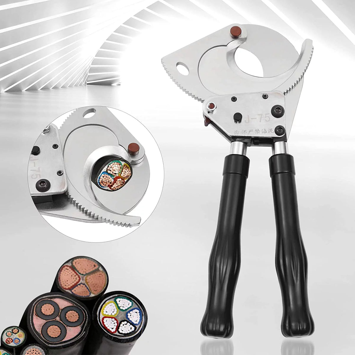 Heavy Duty Ratchet Cable Wire Cutters G1148