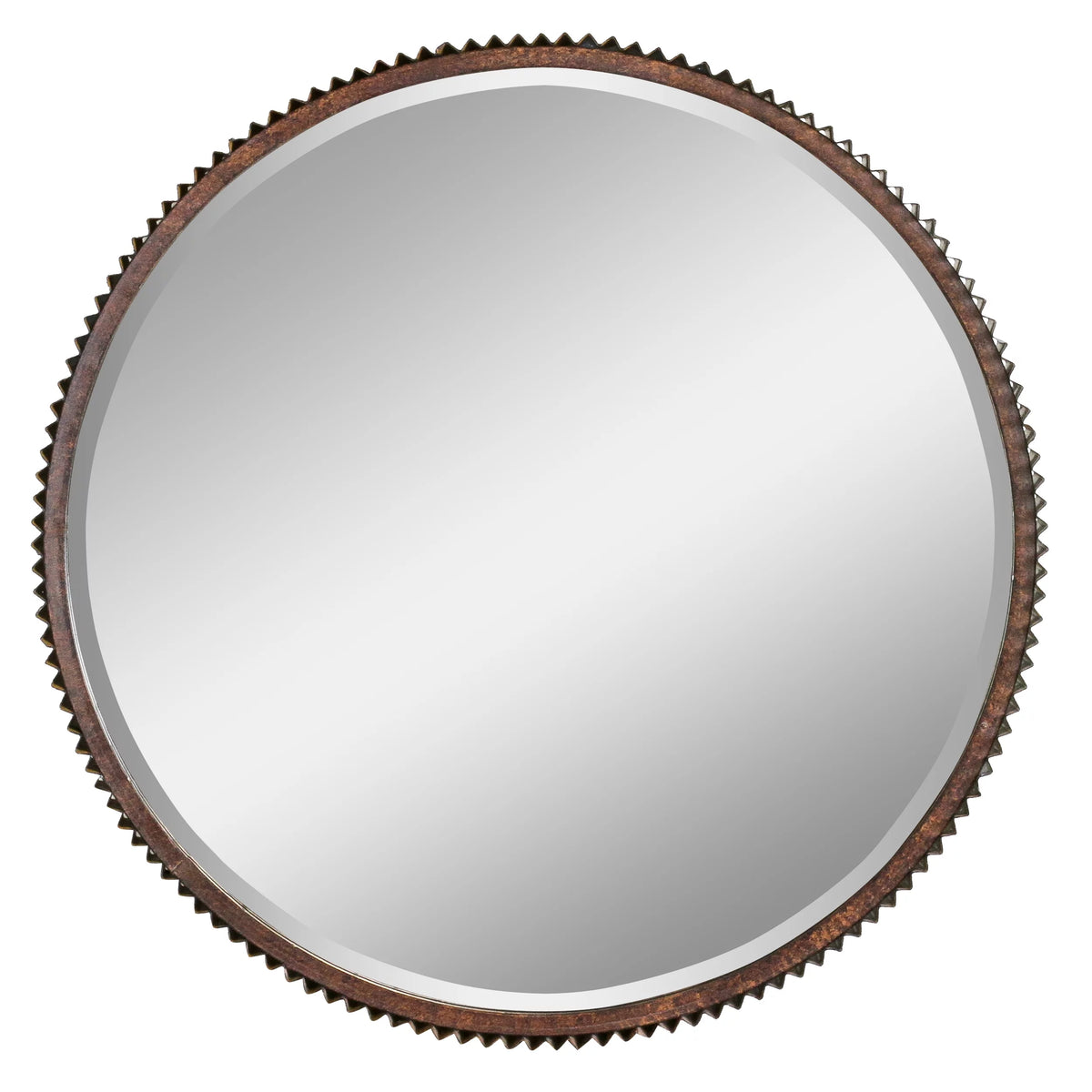 Rustic Metal Wall Mirror C485