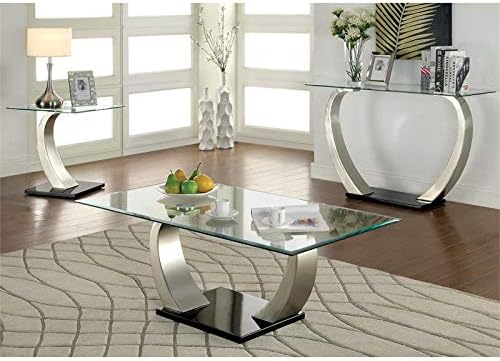 Stainless Steel Coffee Table J6549