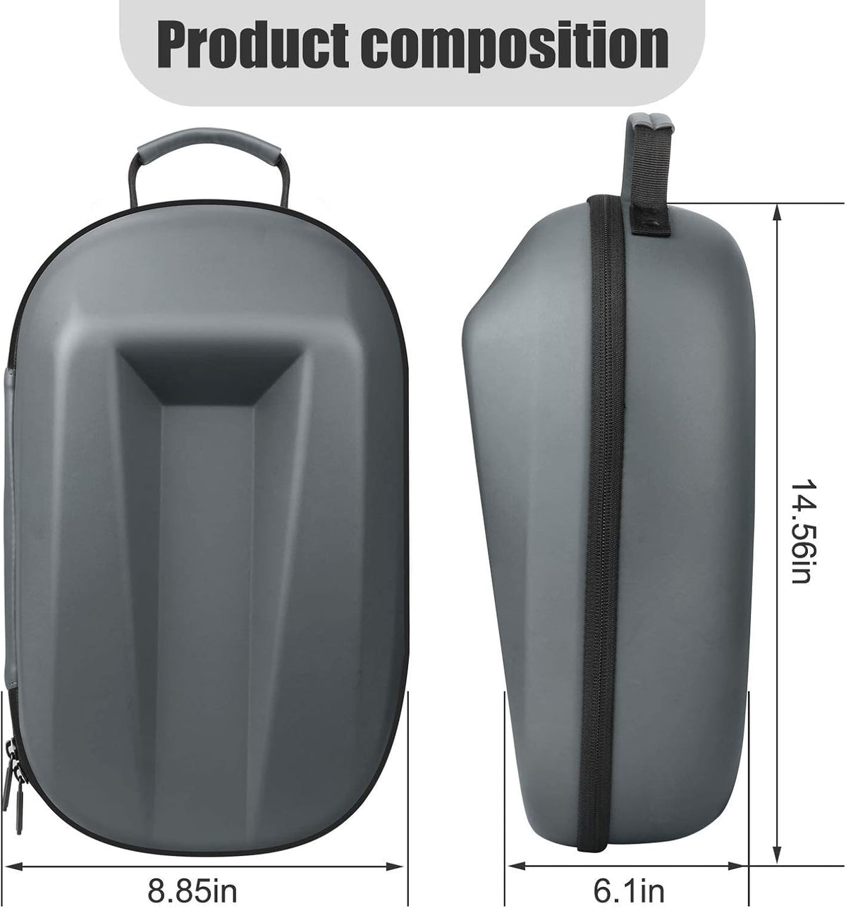 Head Strap with Case Travel, Face Pad, Controller Grips Cover Y359177