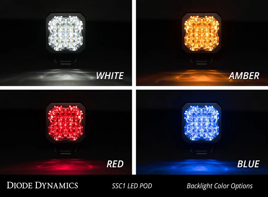 White LED Pod Pair E7286