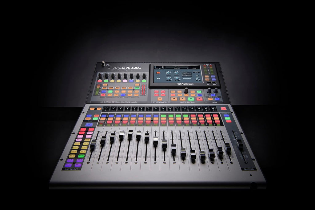 32-channel digital mixer with AVB networking L1515