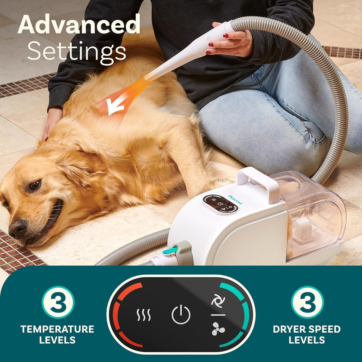 Dog Grooming Kit and Dog Hair Dryer V565467
