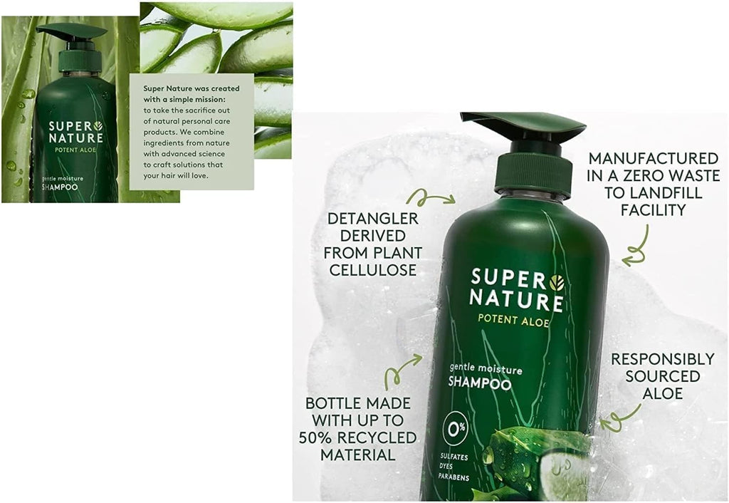 30 Fluid Ounce Gentle Moisture Shampoo E285