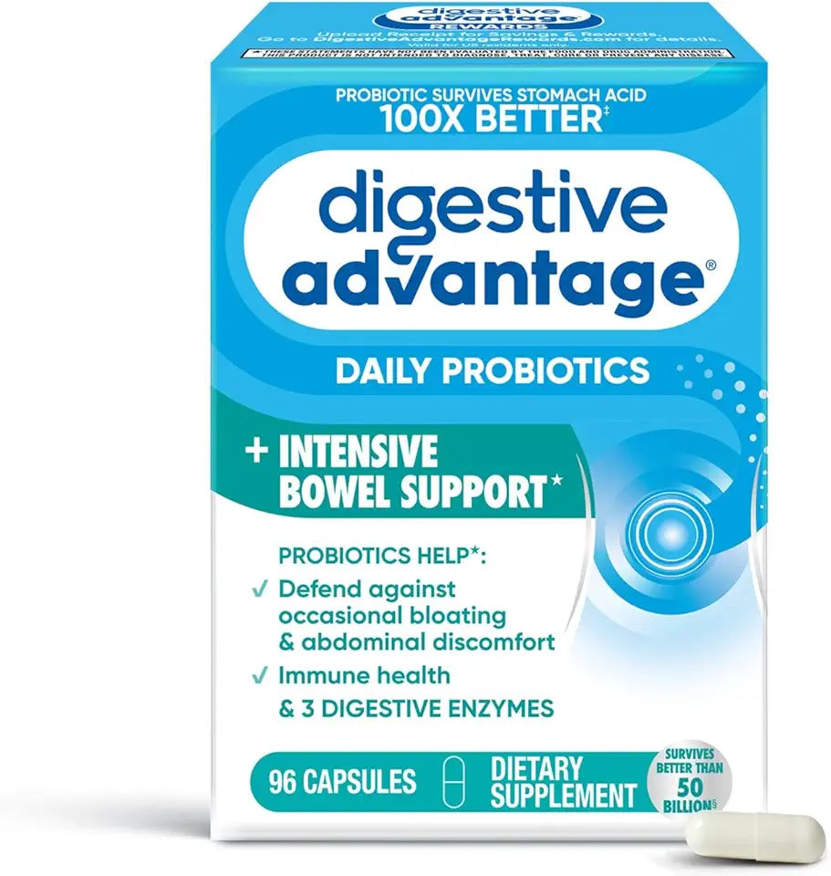 IBS Probiotics with Digestive Enzymes, 96 Capsules L2130