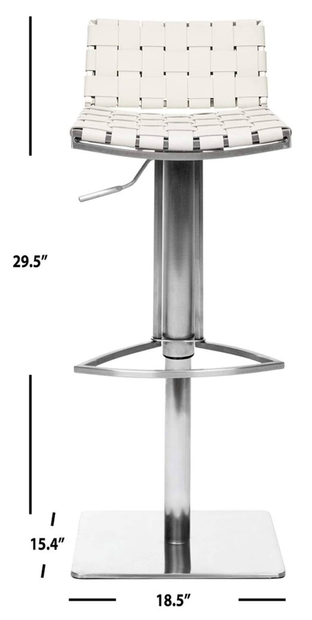 Brown Gas Lift Swivel Bar Stool B56274