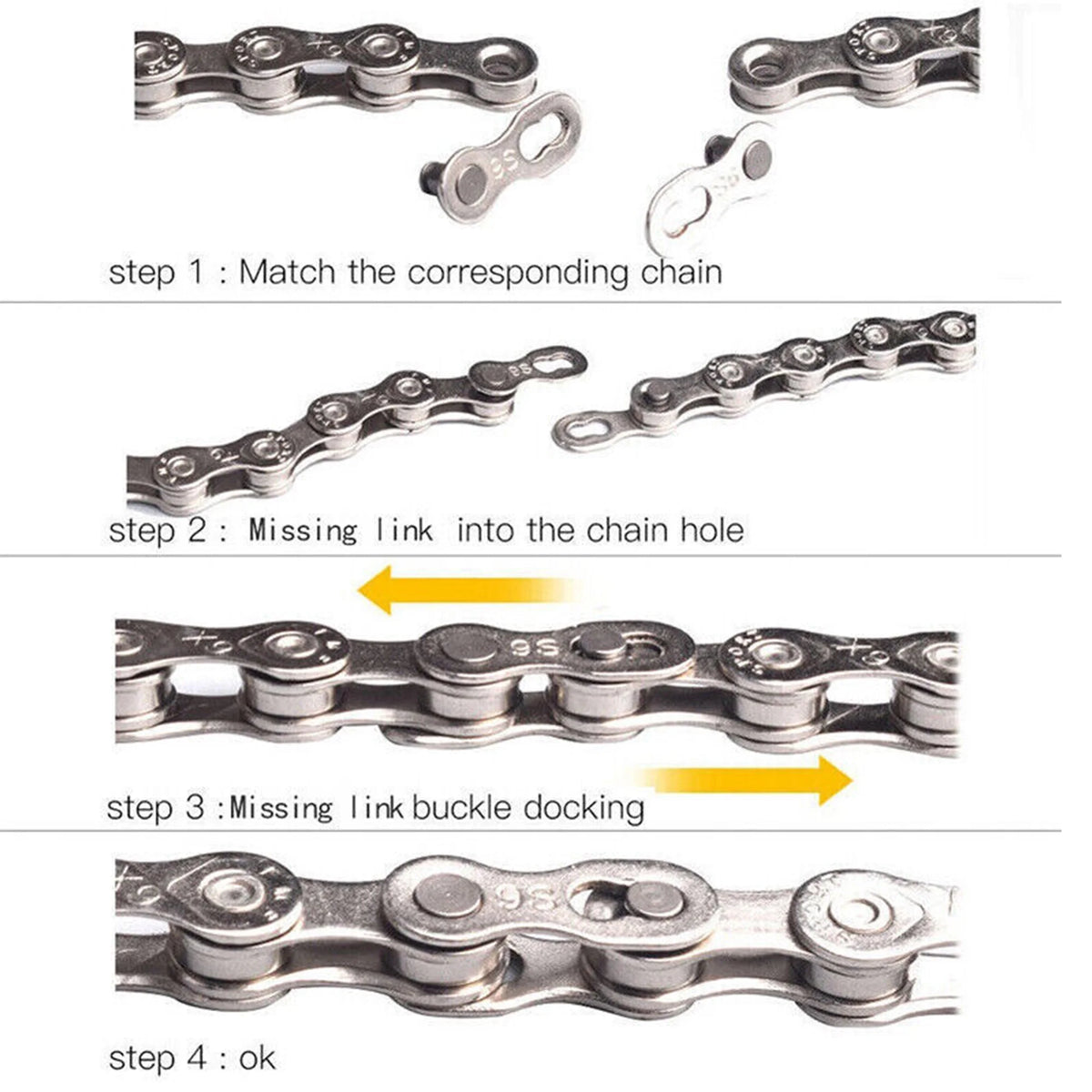 11 Speed Bike Chain 118L Quick Link C90779