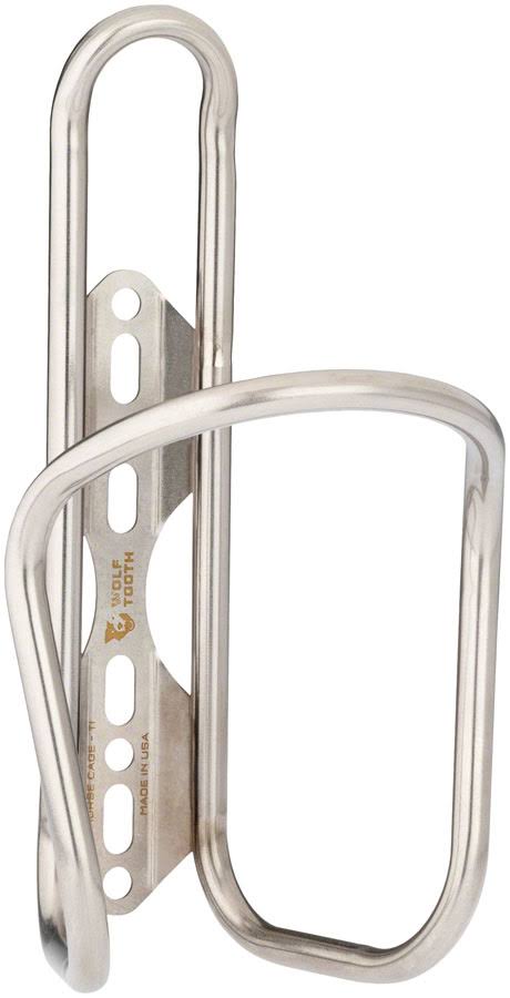 Titanium Silver Bottle Cage C140402
