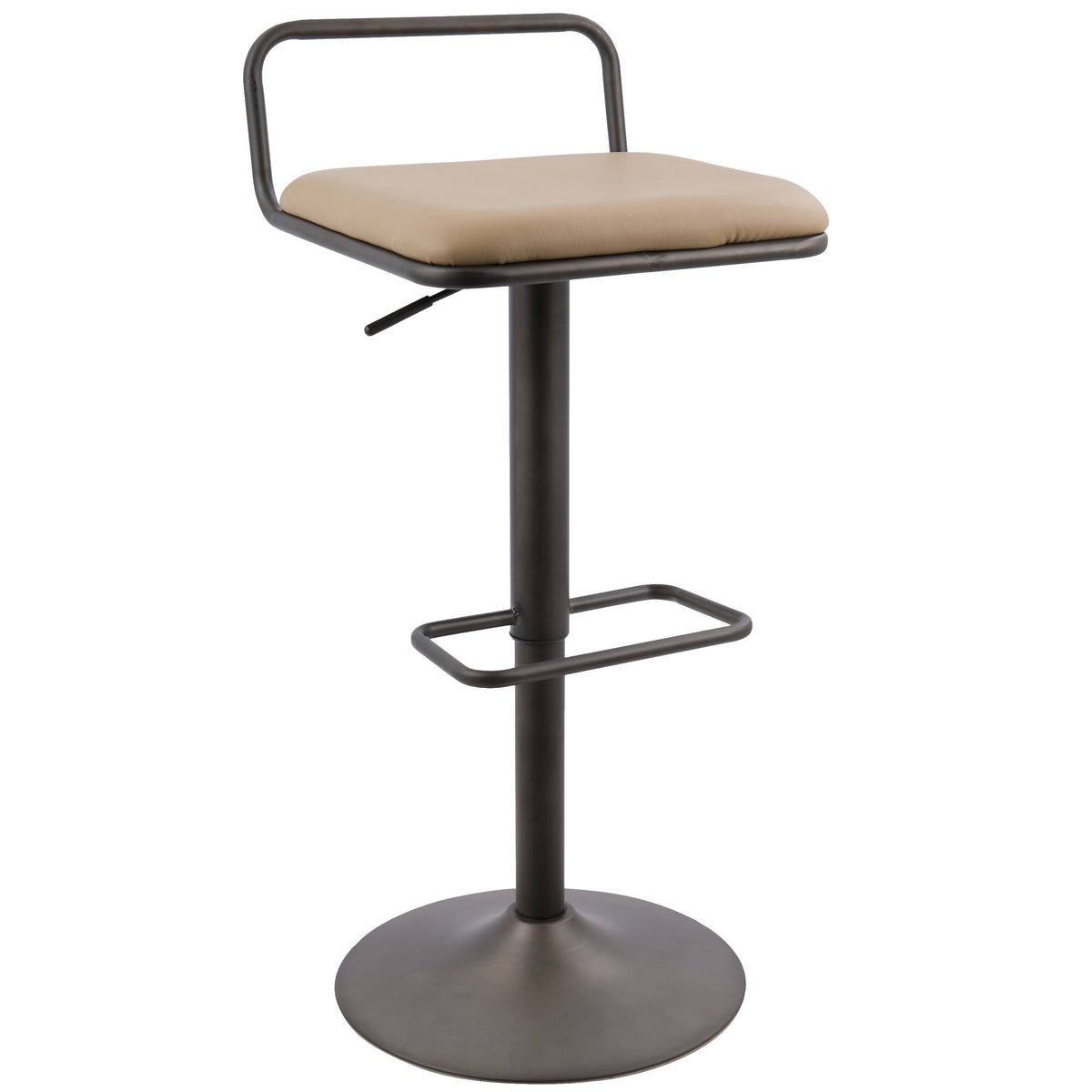 Set of 2 Antique Camel Barstool R759
