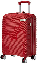 Red Carry-On 20-Inch Hardside Expandable Luggage with Spinner Wheels N808