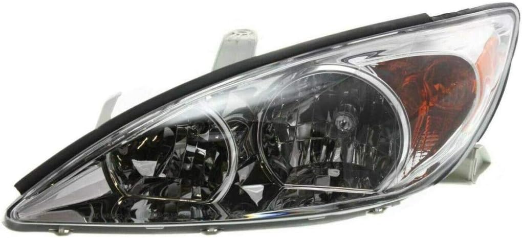 Chrome Headlight Assembly Pair for Toyota Camry 2002-2004 P691651
