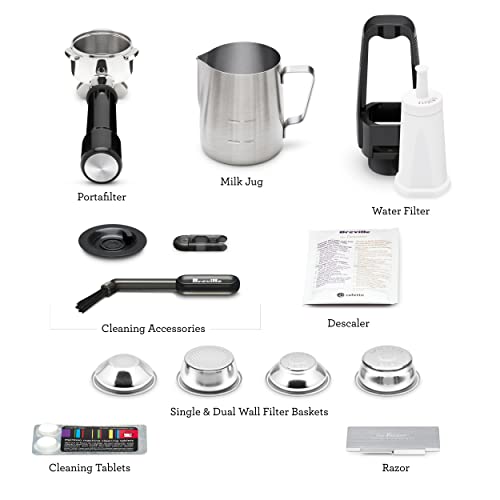 Brushed Stainless Steel Espresso Machine T386841