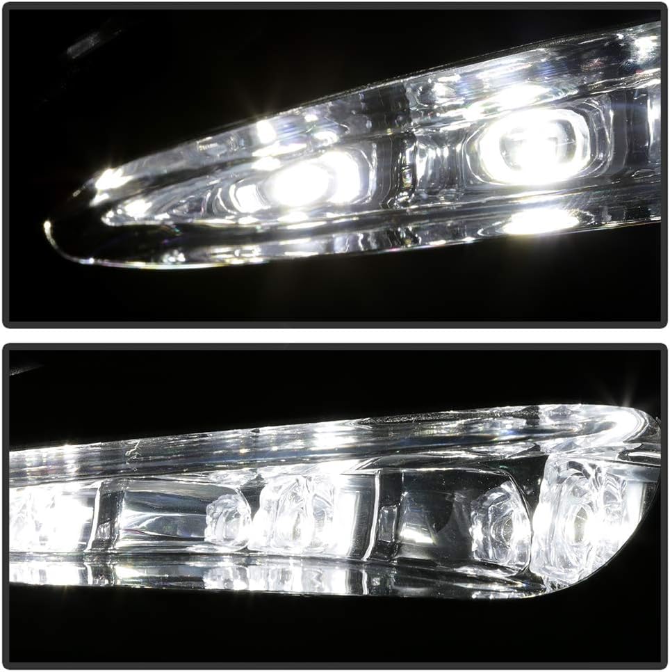 LED Bumper Fog Driving Lights with Switch Assembly Driver & Passenger Side Y66566