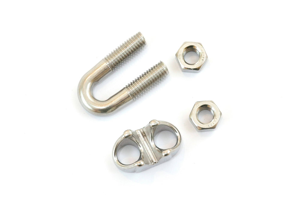 Stainless Steel Wire Rope Cable Clips 1/4 Inches 6mm C220184