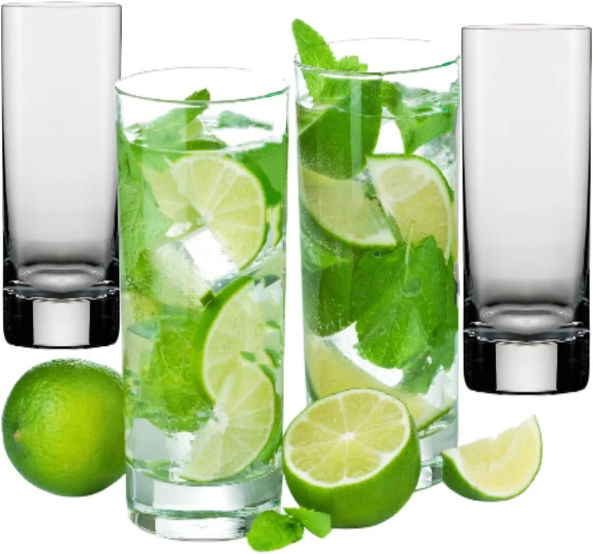 Highball Glasses Set of 4 10.8 oz E637057