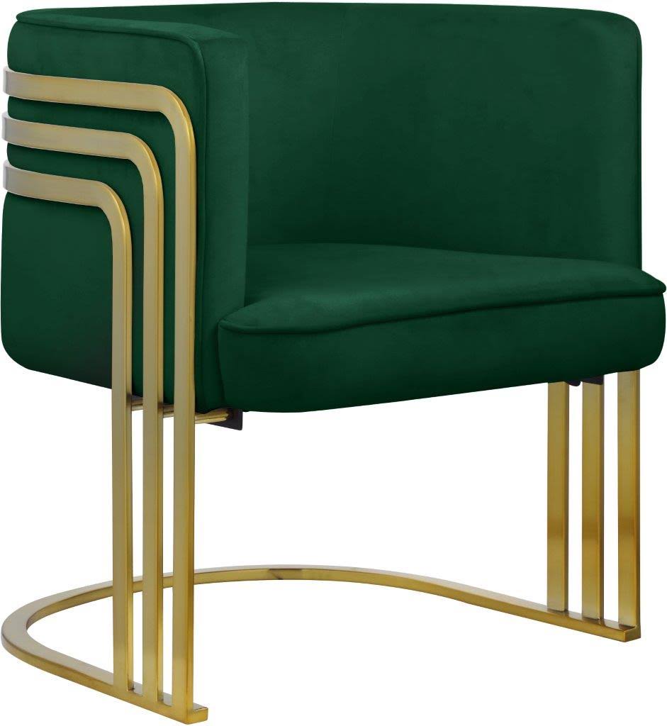 Green Velvet Accent Chair N704876