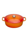 Oval Casserole Dish 25cm Orange P87156