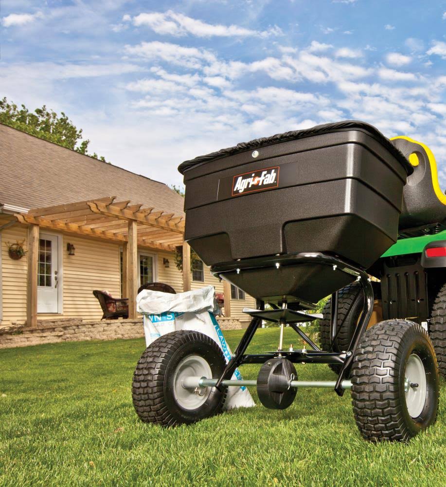 175 lb. Tow Behind Broadcast Spreader A330946
